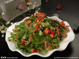 肉丝养生菜