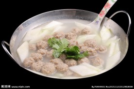 冬瓜羊肉丸子