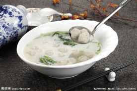 原汁汆丸子