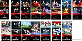 搏击展板（部分图片）