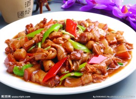 烧肉腐竹扣