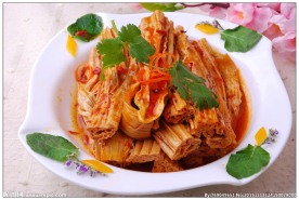 香辣腐竹