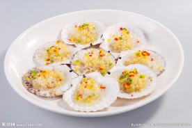 蒜蓉粉丝蒸扇贝