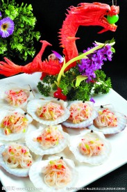 蒜蓉粉丝蒸扇贝