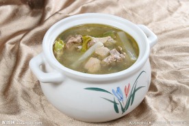 酸萝卜老鸭汤