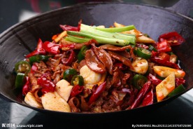 干锅鸡杂