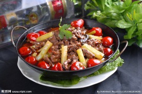 干锅鸡杂