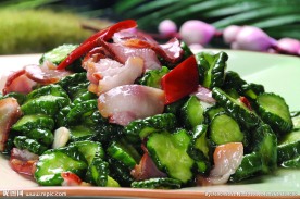 培根肉黄瓜钱