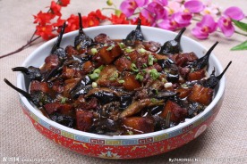 茄把焖烧肉