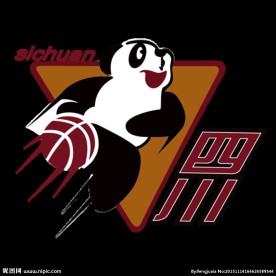 四川熊猫篮球队logo