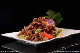 腊八蒜炒鸡胗