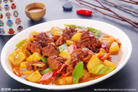 鸡胗炖土豆鸡心