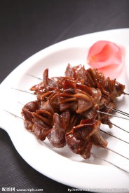 花鸡胗串