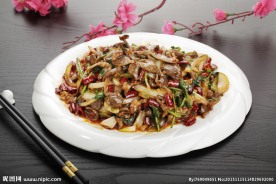 辣爆鸡胗