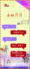 租房展架