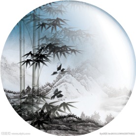 中国风水墨画