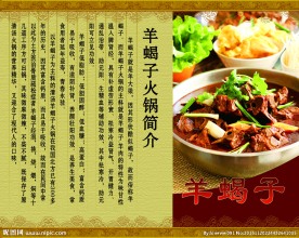 羊蝎子饮食文化