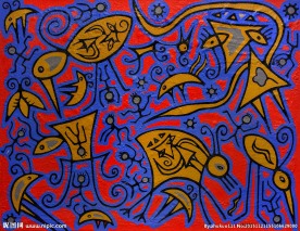 油画 醒