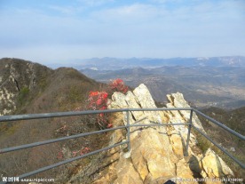 峻极峰北部景色