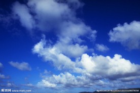 蓝天  白云 沙滩  天空