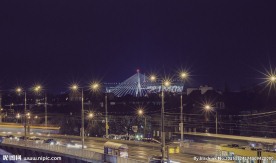 城市 夜景 立交桥