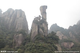 三清山全景 云海 云雾 山顶雾