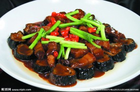 卤肉烧茄子