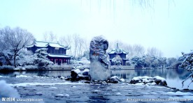 瘦西湖雪景