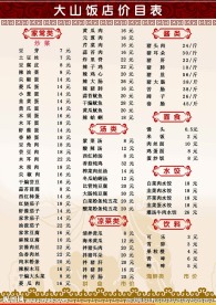 菜单