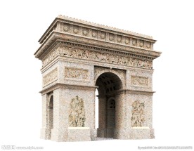 石材凯旋门效果图