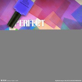 彩色化妆品海报