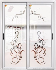 艺术移门图案
