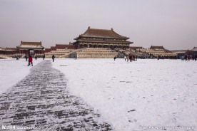 雪色故宫
