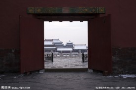 雪色故宫