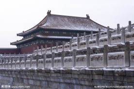 雪色故宫