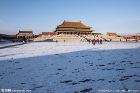 雪色故宫