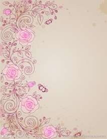 简约花朵背景素材