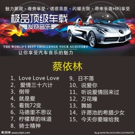 车载音乐碟