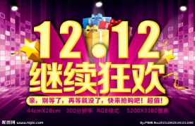 双12促销