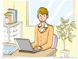 矢量人物卡通素材