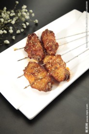 烤鸡翅串