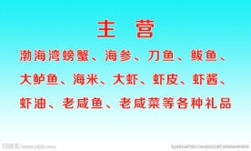 水产名片