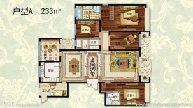 房产户型平面图