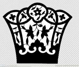 传统民俗花枝异型窗花