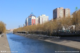 滨河风景