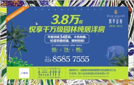 纯居洋房  房地产广告