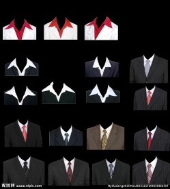 1寸证件照服装