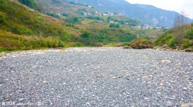 河滩 鹅卵石 河道 沙滩