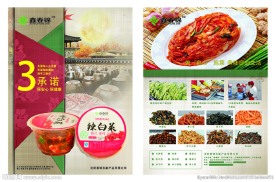 食品传单