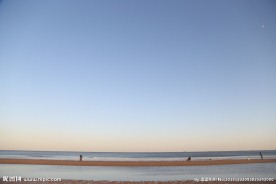 海沙滩